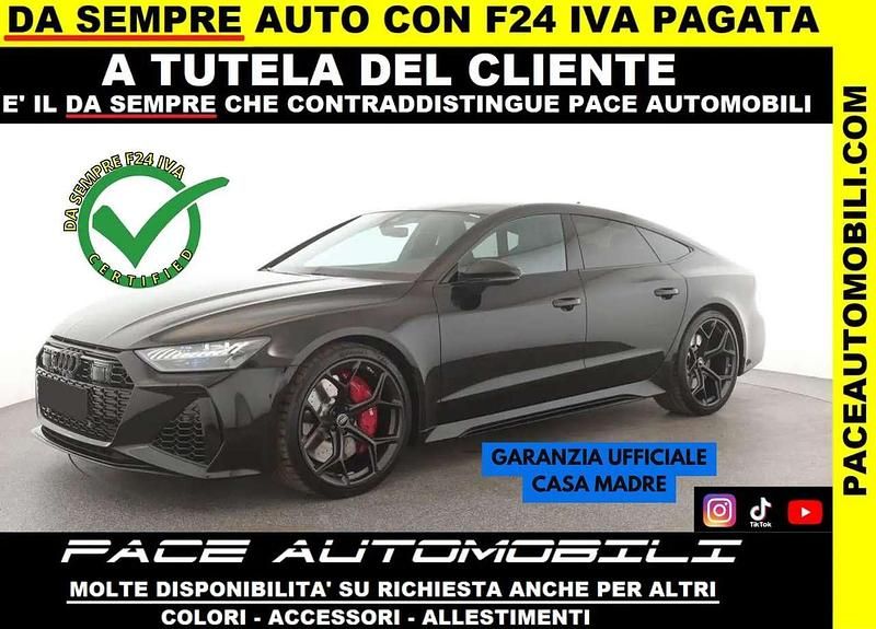 Nero Usata 2024 Audi RS7 Performance Due volumi | 128.900 € - Immagine 1/2