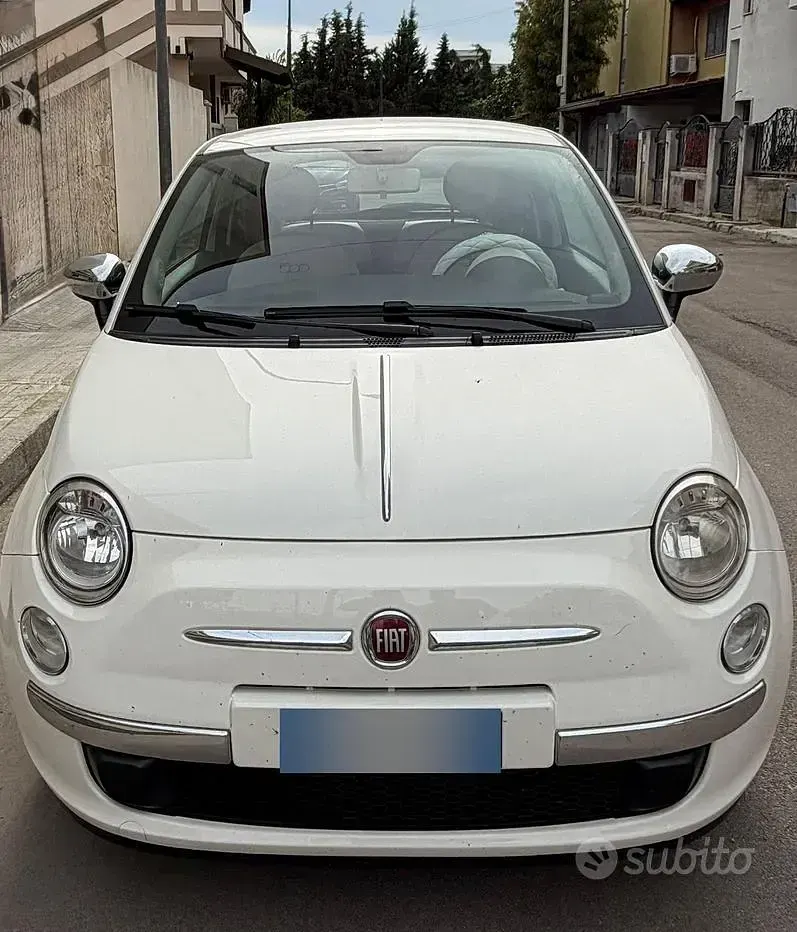 Usata Fiat 500 69 CV (50 kW) 2013 Bianco Berlina