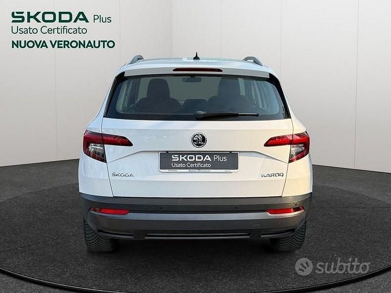 Usata Skoda Karoq Ambition 116 CV (85 kW) 2018 Bianco SUV