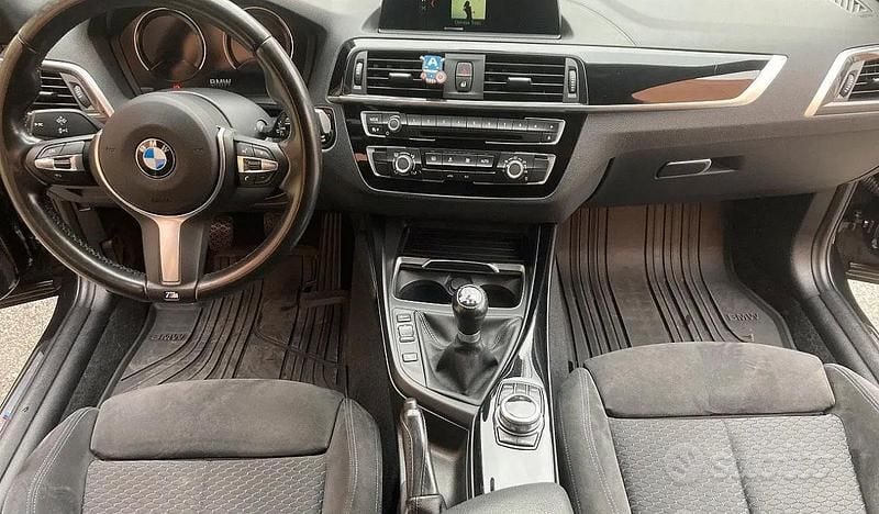 Usata BMW 114 Efficient Dynamics 95 CV (69 kW) 2018 Nero Utilitaria