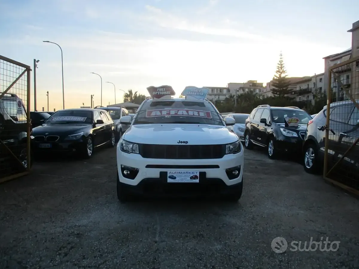 Usata Jeep Compass 140 CV (102 kW) 2019 Bianco SUV