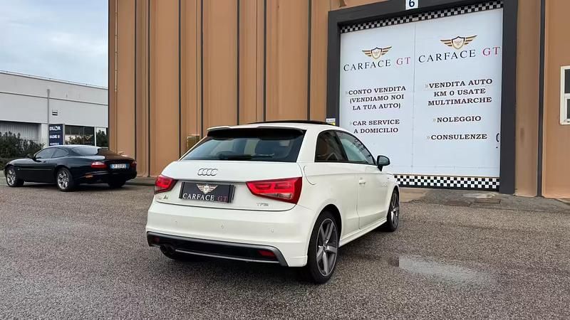Usata Audi A1 S-Line 122 CV (89 kW) 2012 Bianco Berlina