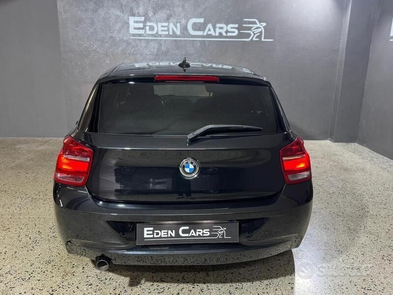 Usata BMW 118 Sport Line 143 CV (105 kW) 2013 Nero Utilitaria
