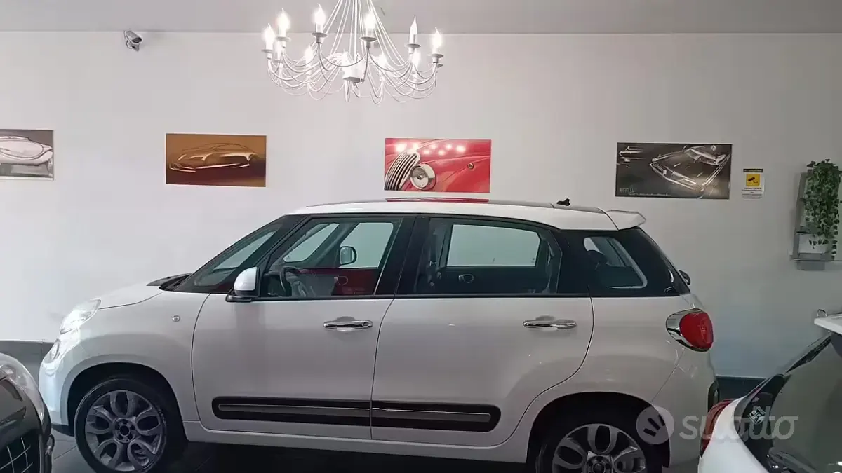 Usata Fiat 500L Pop Star 80 CV (58 kW) 2015 Bianco Monovolume