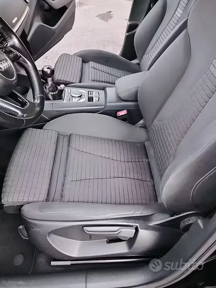 Usata Audi A3 150 CV (110 kW) 2016 Nero Berlina