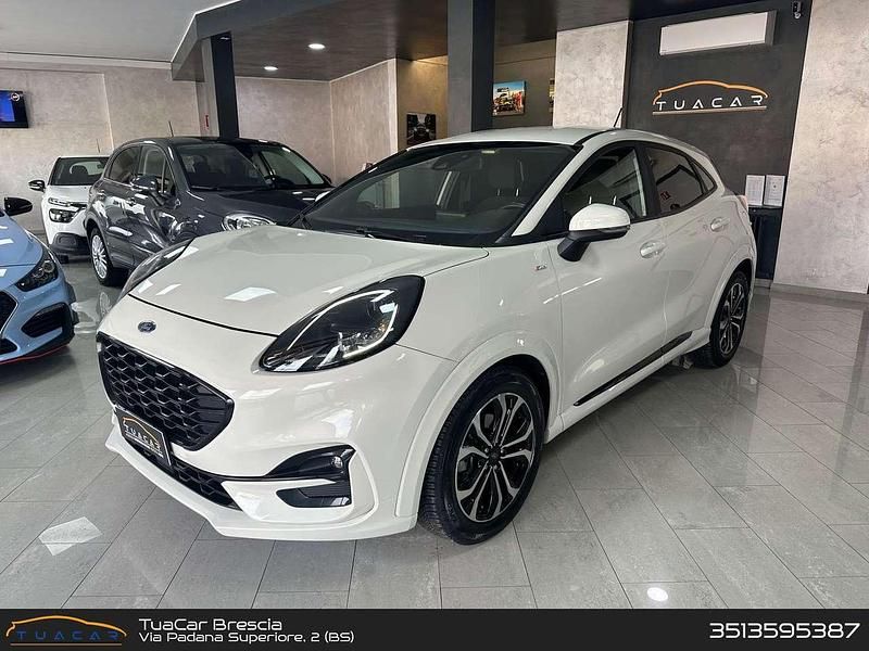 Beige Usata 2021 Ford Puma ST-Line SUV | 14.900 € (Buon prezzo) - Immagine 1/4