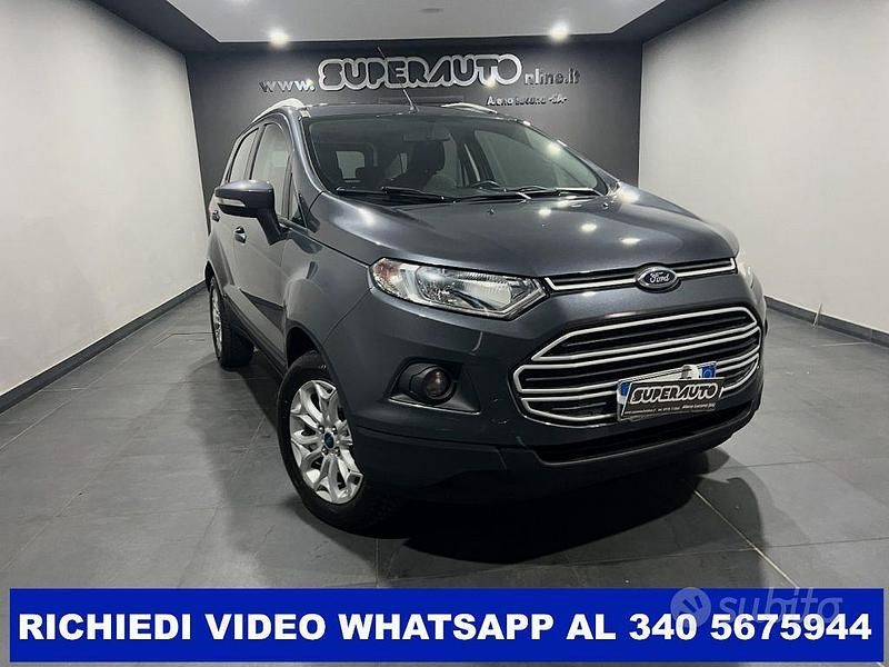 Usata Ford Ecosport 95 CV (69 kW) 2017 Grigio SUV