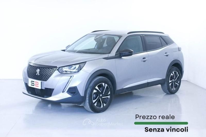 Usata Peugeot 2008 Allure 101 CV (74 kW) 2022 Gray SUV
