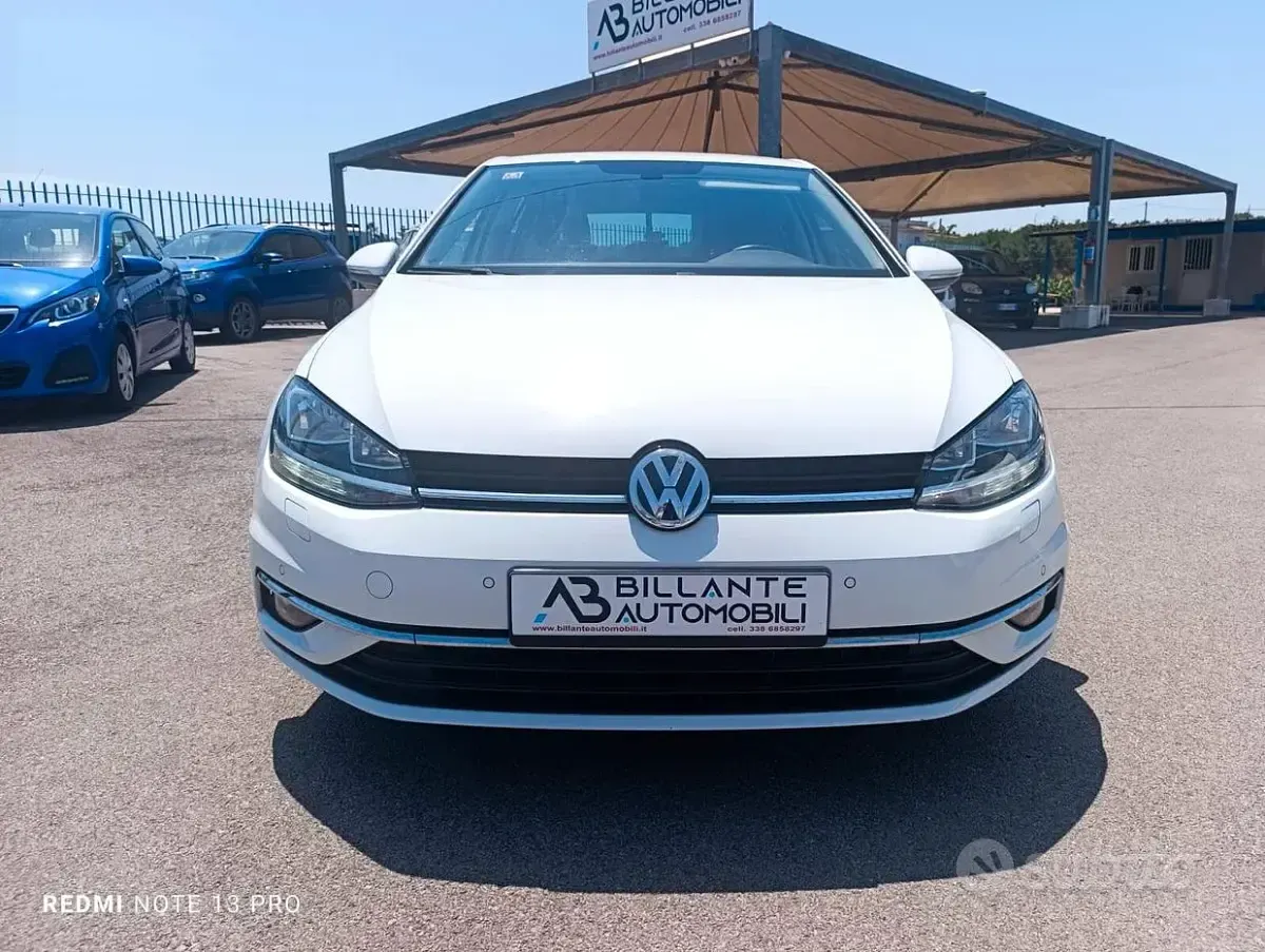 Usata VW Golf VII Join 116 CV (85 kW) 2019 Bianco Berlina