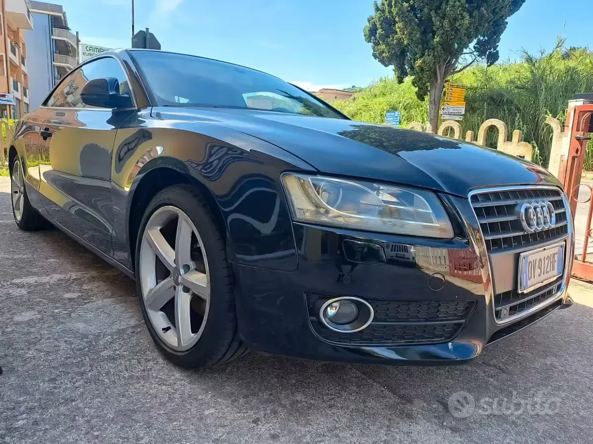 Usata Audi A5 Performance 170 CV (125 kW) 2009 Nero Coupé