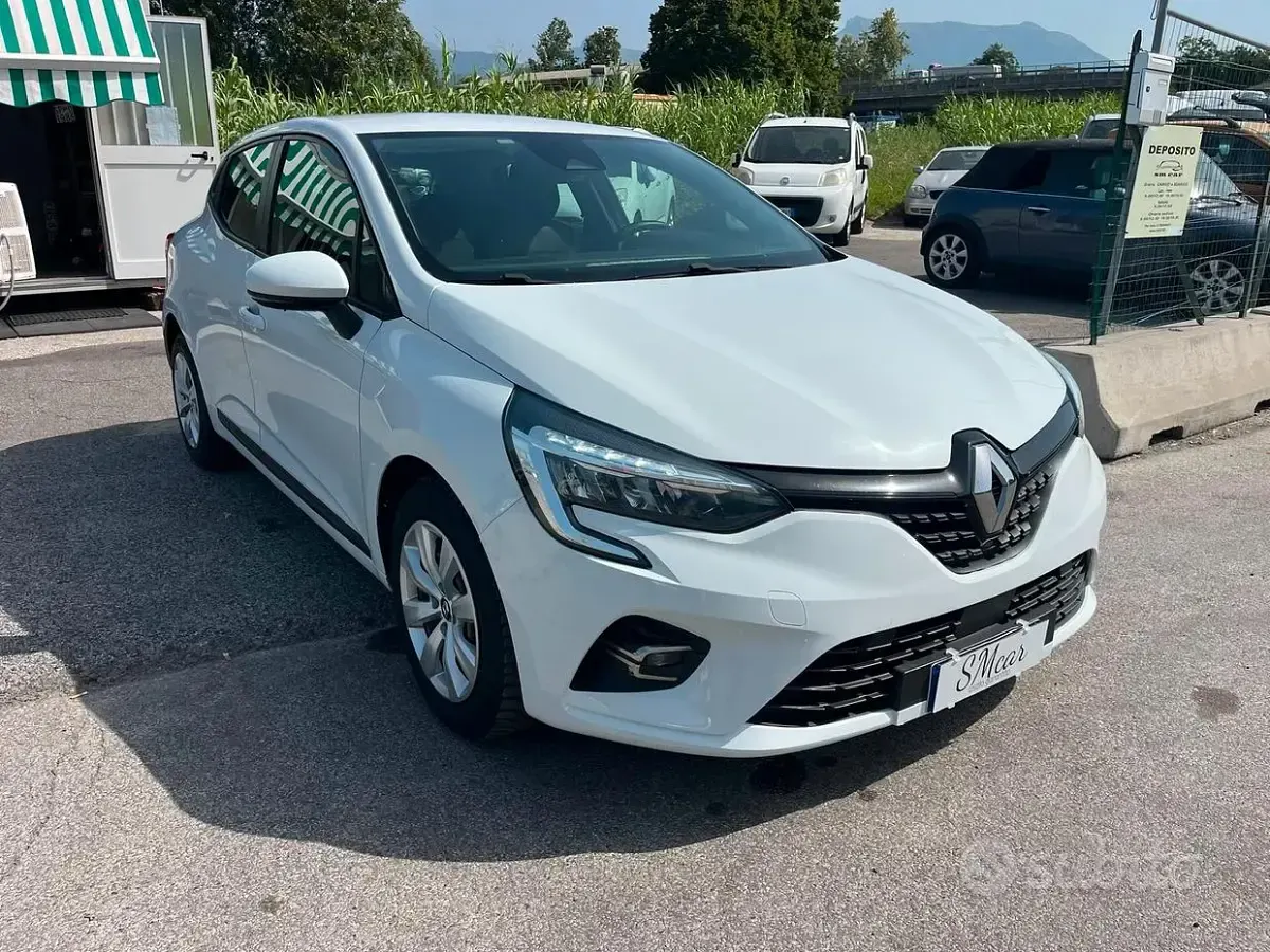 Usata Renault Clio V Zen 86 CV (63 kW) 2021 Bianco Berlina