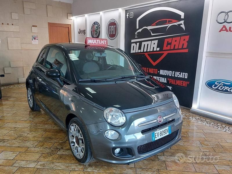 Grigio Usata 2014 Fiat 500 Berlina | 5999 € (Super prezzo) - Immagine 1/4