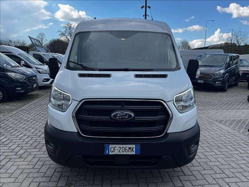 Usata Ford Transit Trend 131 CV (96 kW) 2021 Bianco pastello Furgone