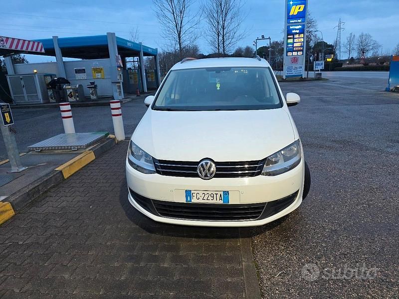 Usata VW Sharan 150 CV (110 kW) 2017 Bianco Monovolume