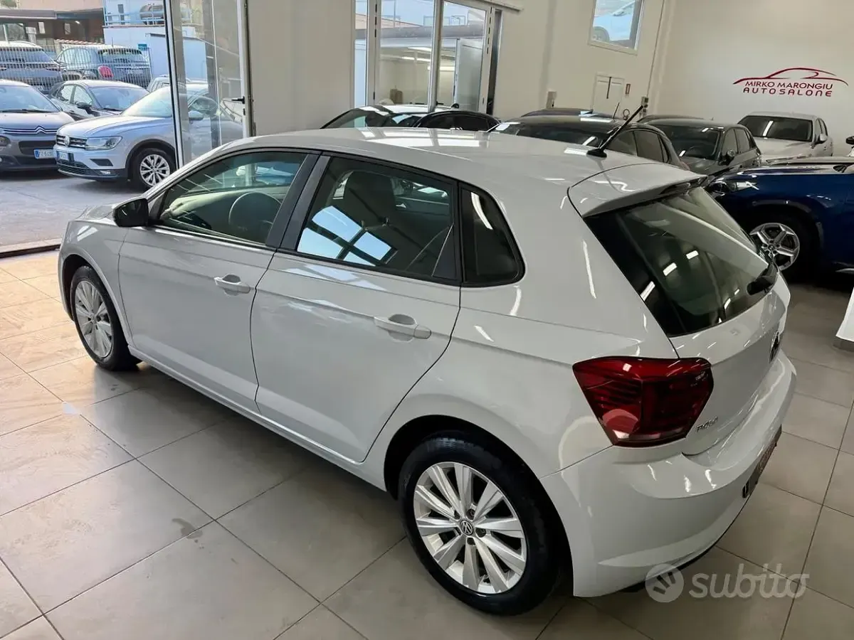 Usata VW Polo 80 CV (58 kW) 2019 Bianco Utilitaria