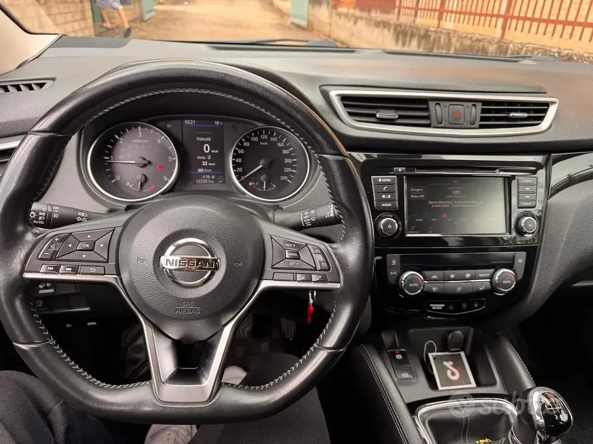 Usata Nissan Qashqai 116 CV (85 kW) 2019 Bianco SUV