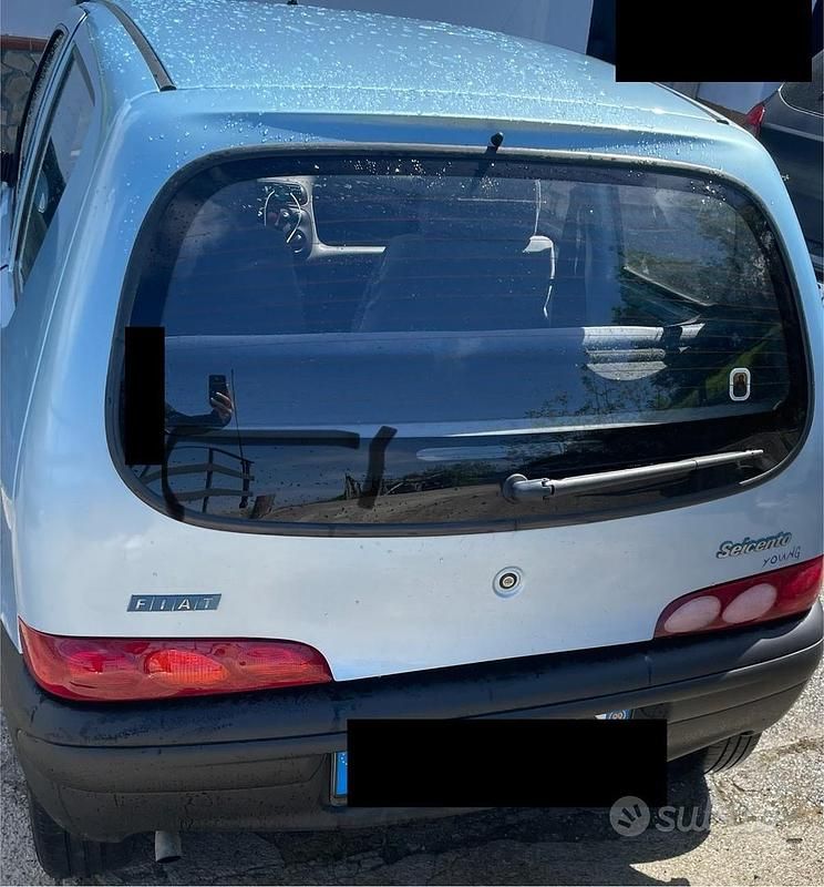 Usata Fiat Seicento 39 CV (28 kW) 1999 Blu Utilitaria