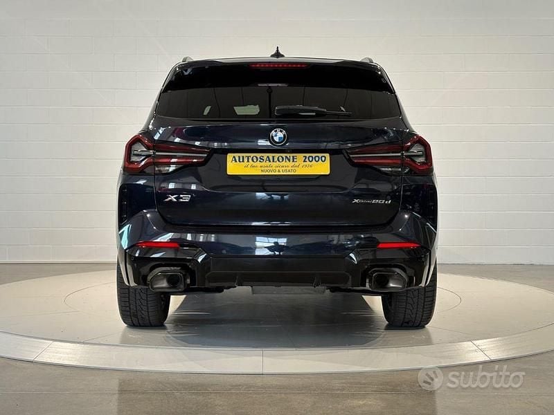 Usata BMW X3 M Sport 190 CV (139 kW) 2023 Blu SUV