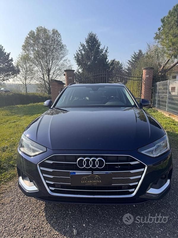 Usata Audi A4 Advanced 163 CV (119 kW) 2022 Blu Berlina