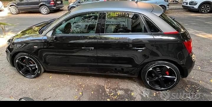 Usata Audi A1 S-Line 90 CV (66 kW) 2013 Nero Utilitaria
