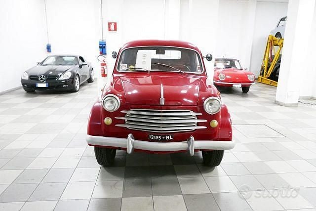 Usata Fiat 1100 1950 Rosso Utilitaria