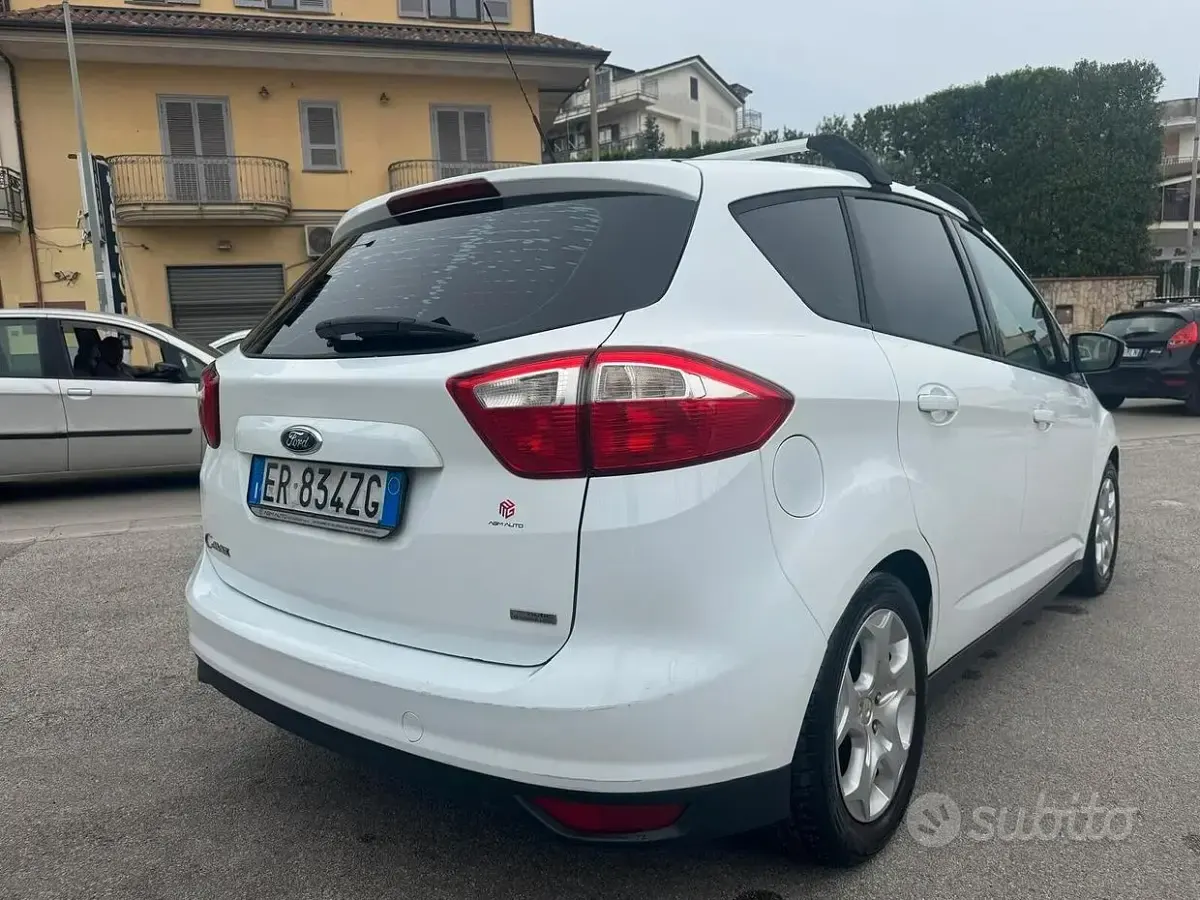 Usata Ford C-MAX 100 CV (73 kW) 2013 Bianco Monovolume
