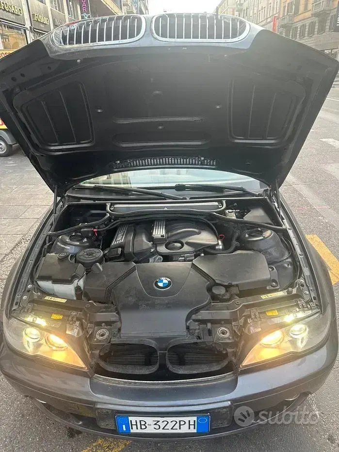 Usata BMW 318 Cabriolet Comfort Edition 143 CV (105 kW) 2006 Grigio Cabrio
