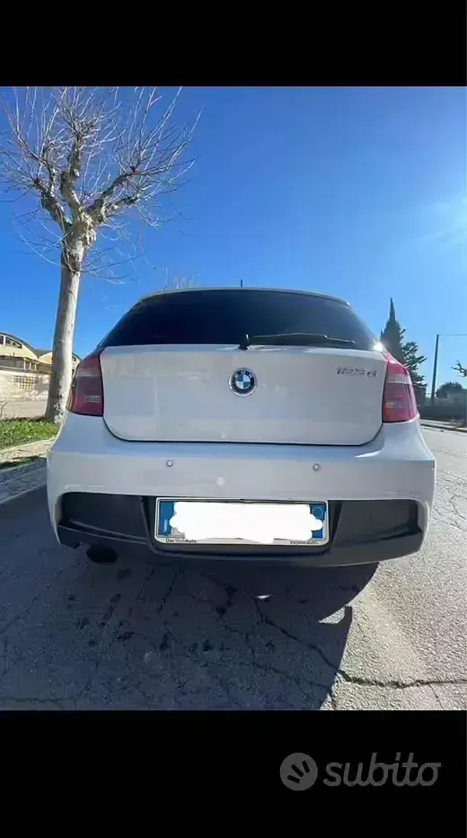 Usata BMW 123 Coupé M Sport 204 CV (150 kW) 2007 Bianco Coupé