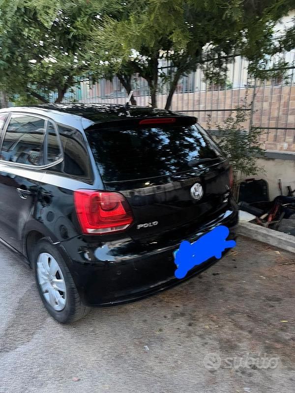 Usata VW Polo 60 CV (44 kW) 2013 Nero Berlina
