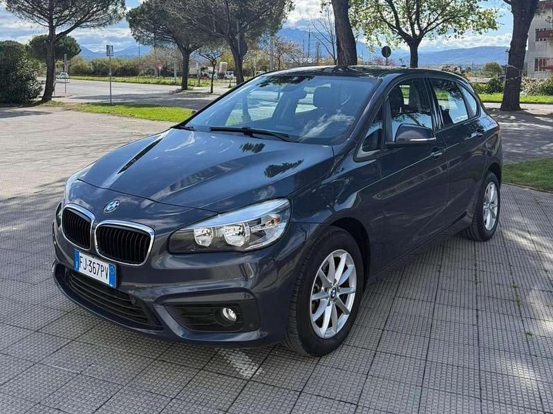 Usata BMW 218 Active Tourer 150 CV (110 kW) 2017 Blu/azzurro Monovolume