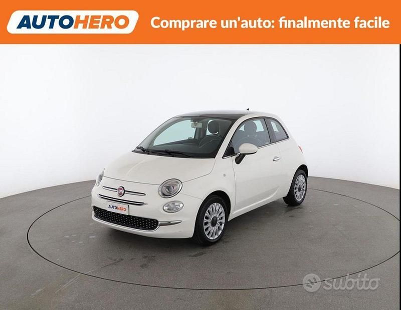 Usata Fiat 500 Lounge 70 CV (51 kW) 2017 Bianco Utilitaria