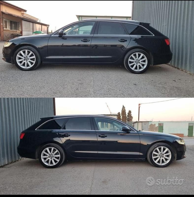 Usata Audi A6 245 CV (180 kW) 2012 Nero Station wagon
