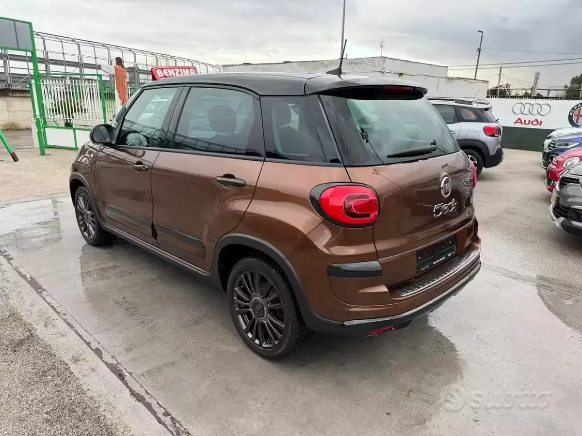 Usata Fiat 500L Cross 95 CV (69 kW) 2018 Marrone Monovolume