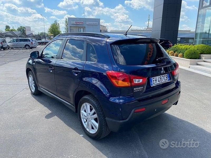 Usata Mitsubishi ASX Intense 150 CV (110 kW) 2011 Blu/azzurro SUV