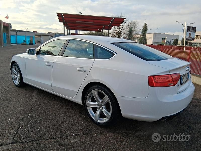 Usata Audi A5 Business Plus 150 CV (110 kW) 2014 Bianco Berlina
