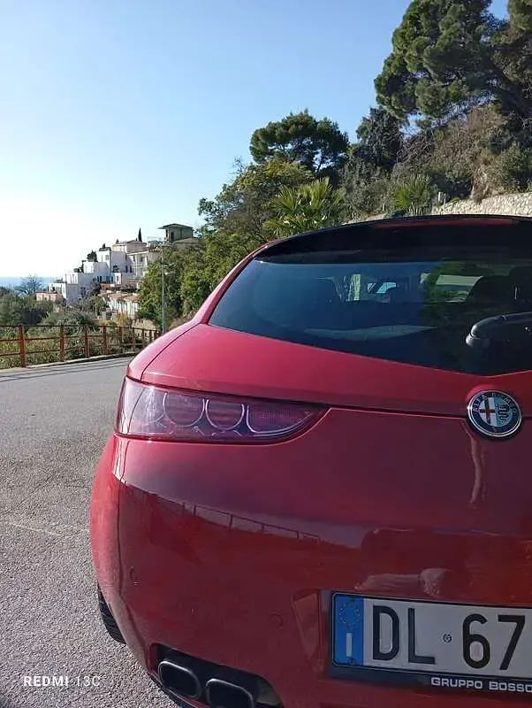 Usata Alfa Romeo Brera 185 CV (136 kW) 2008 Rosso Coupé