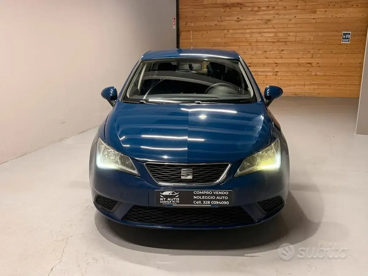 Usata Seat Ibiza Style 75 CV (55 kW) 2016 Blu Berlina