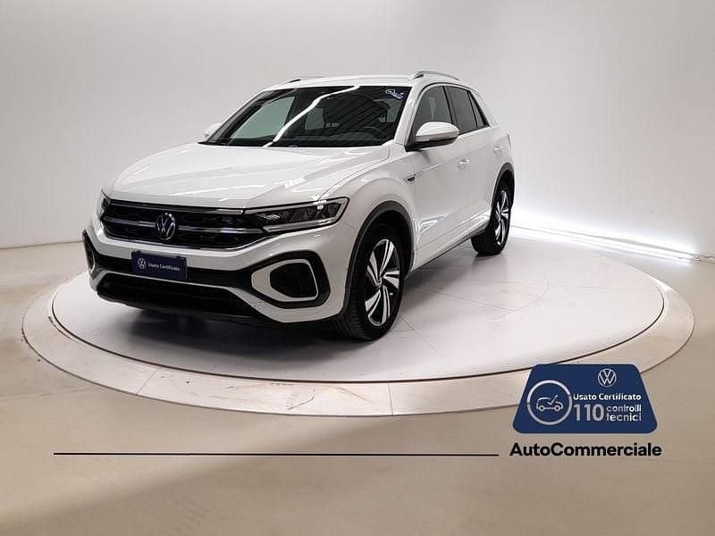 Usata VW T-Roc R-line 110 CV (80 kW) 2023 Bianco SUV