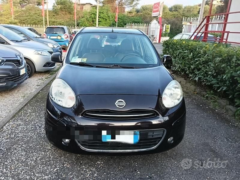 Usata Nissan Micra 80 CV (58 kW) 2011 Nero Utilitaria