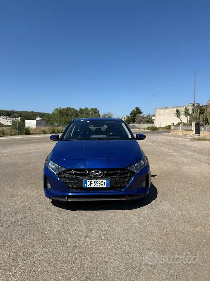 Usata Hyundai i20 84 CV (61 kW) 2021 Bluazzurro Utilitaria