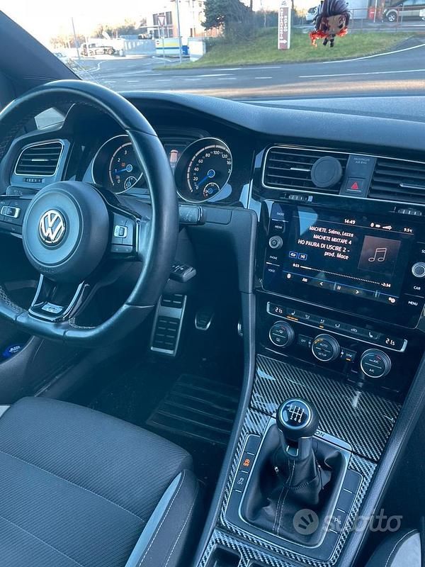 Usata VW Golf VII R 300 CV (220 kW) 2014 Bianco