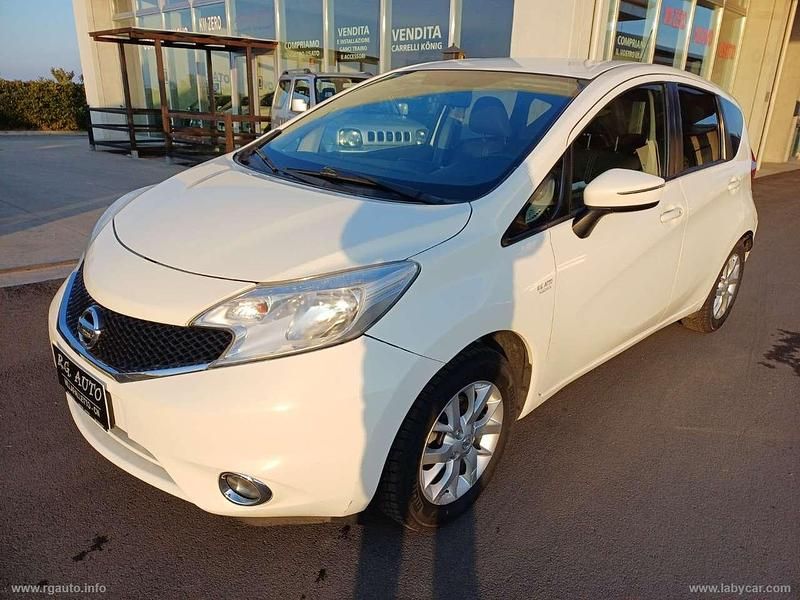 Usata Nissan Note Acenta 80 CV (58 kW) 2016 Bianco Utilitaria