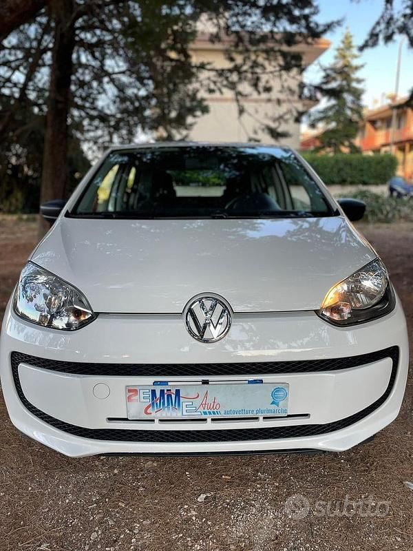 Usata VW up! 68 CV (50 kW) 2014 Bianco Utilitaria