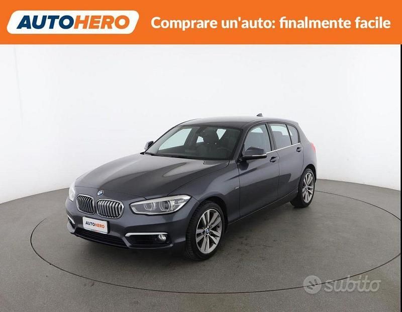 Usata BMW 118 150 CV (110 kW) 2015 Grigio Utilitaria