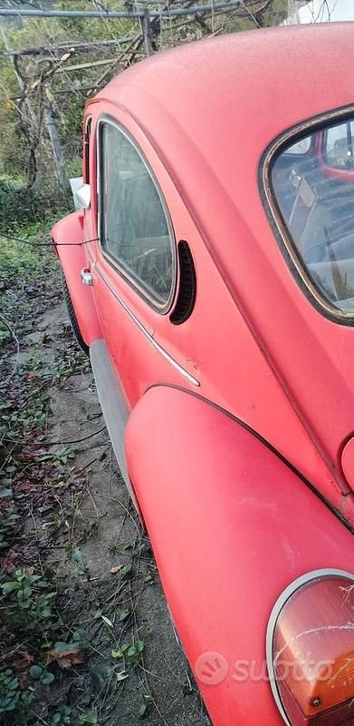 Usata VW Beetle 1980 Rosso Utilitaria