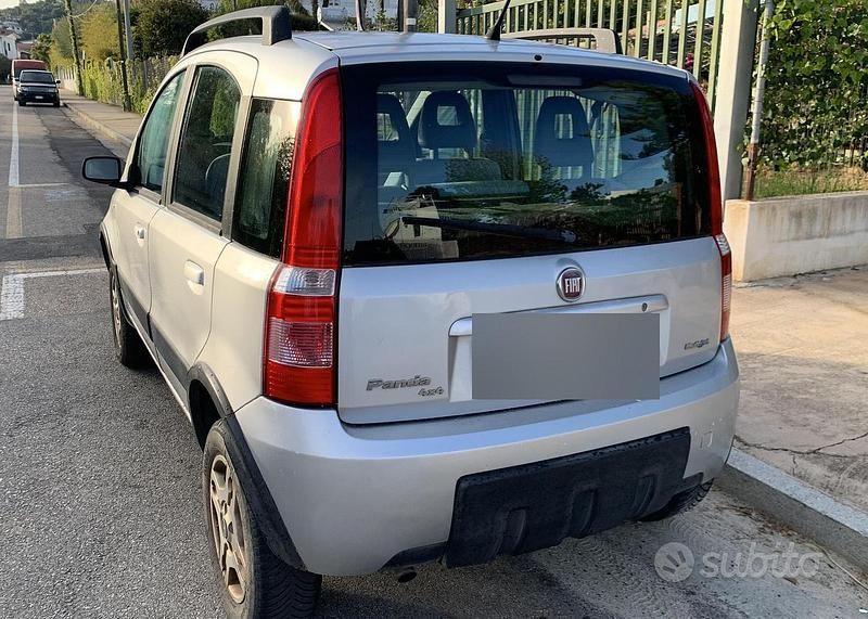 Usata Fiat Panda 4x4 70 CV (51 kW) 2008 Grigio Utilitaria