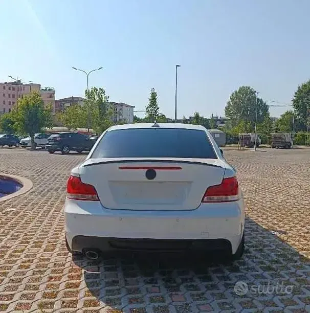 Usata BMW 120 Coupé M Sport 204 CV (150 kW) 2012 Bianco Coupé