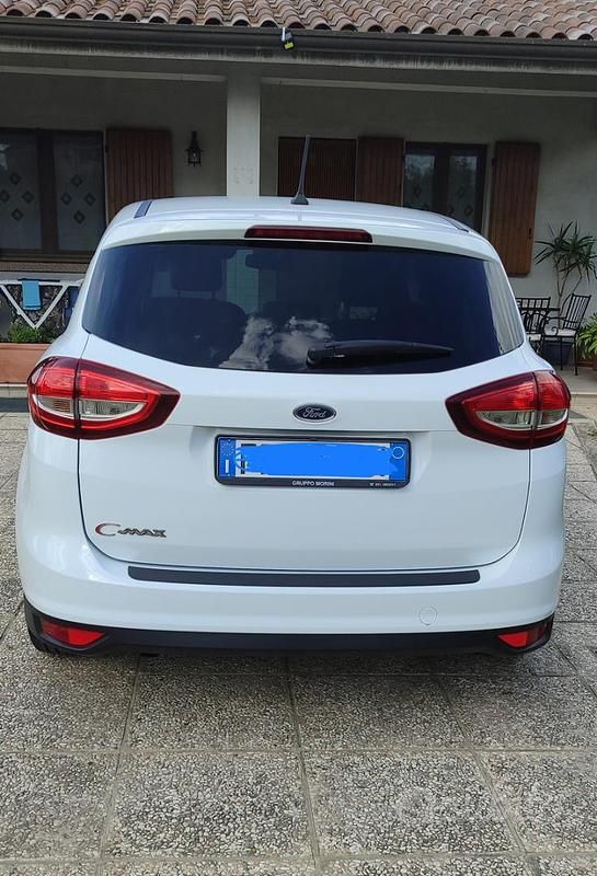 Usata Ford C-MAX 120 CV (88 kW) 2018 Bianco Monovolume