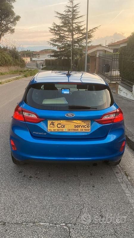 Usata Ford Fiesta 75 CV (55 kW) 2020 Blu Utilitaria