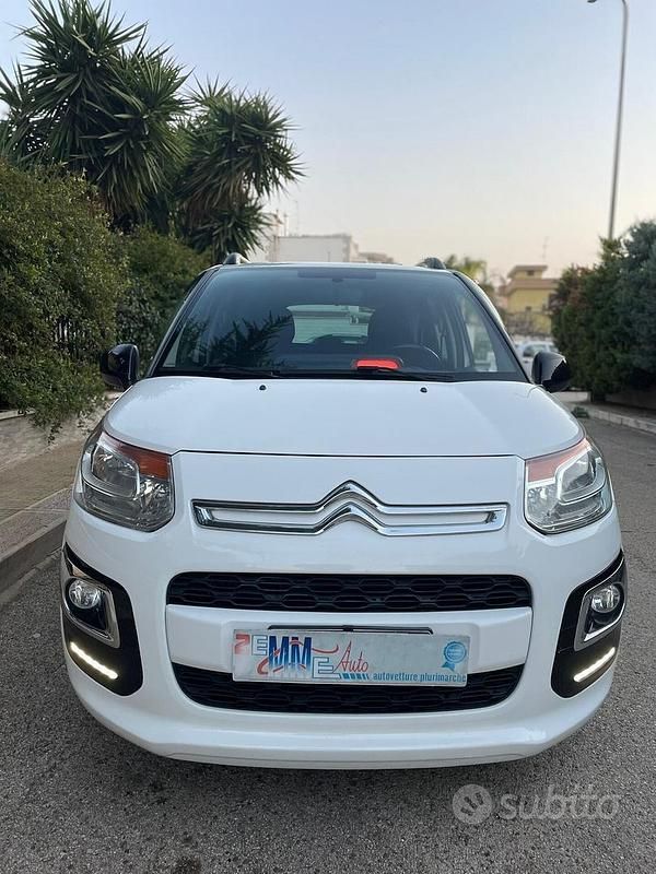 Usata Citroën C3 Picasso Exclusive 100 CV (73 kW) 2016 Bianco Monovolume